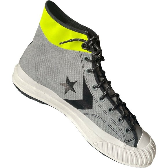 UNISEX SHOE Size M9.5 W11 Converse Bosey MC GTX High Top Limestone Grey/Black
